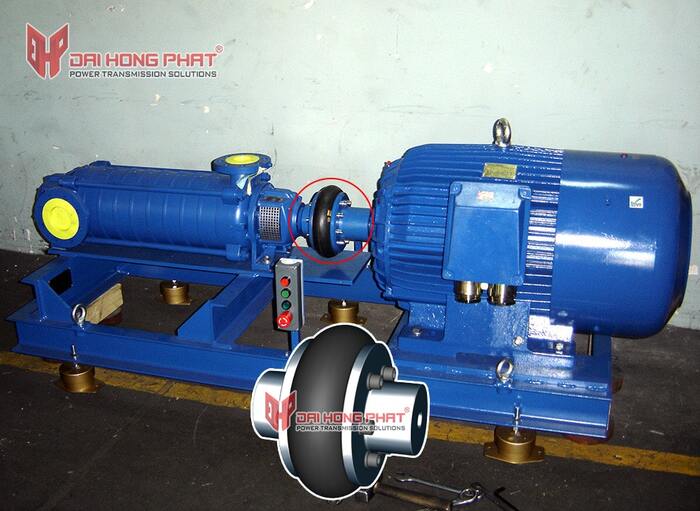 Applications of the JAC CA Rubber Couplings