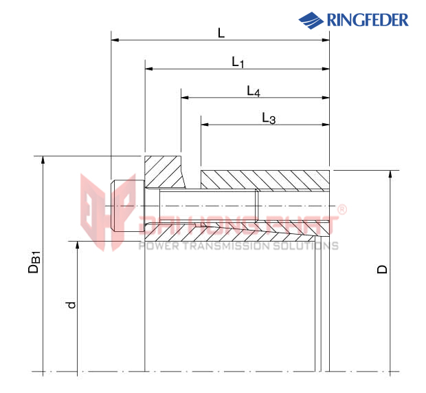 Khớp khóa trục Ringfeder RfN 7013.1 Đại Hồng Phát