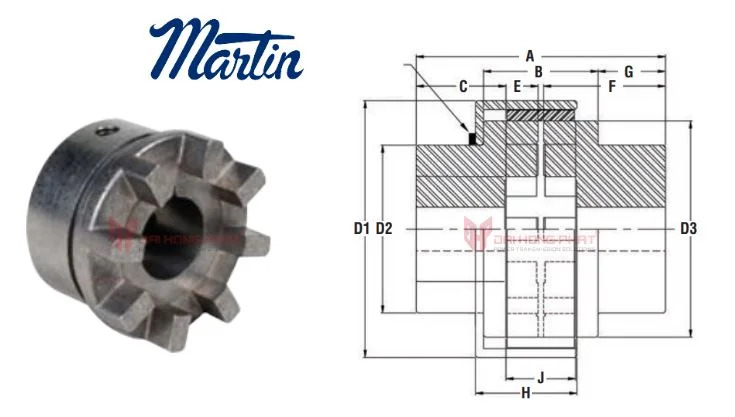 Martin Go-Flex Couplings