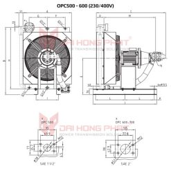drawing-of-oil-air-coolers-opc-500-600