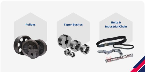 Pulleys and Taper Bushes Catalogue