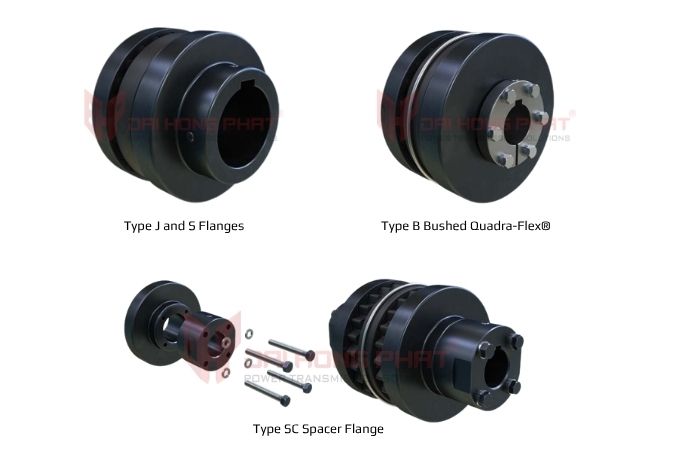 Technical specifications of Martin Flexible Couplings Quadra-Flex®