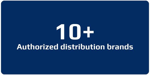 10 authorized distribution brand