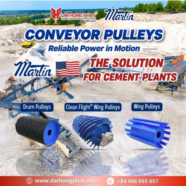 Conveyor Pulley for Cement Plants: How to Choose the Right Type