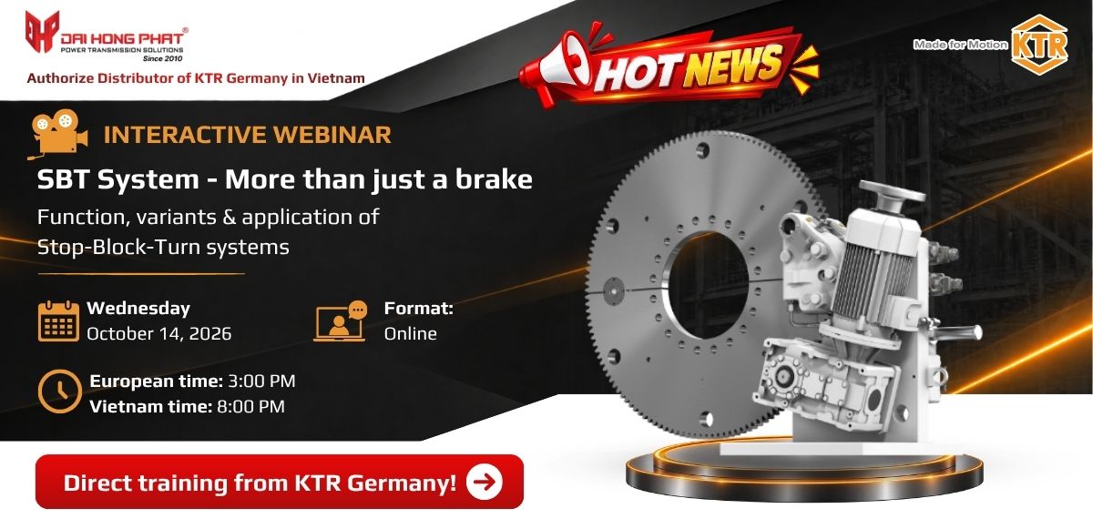 Interactive webinar from KTR Germany